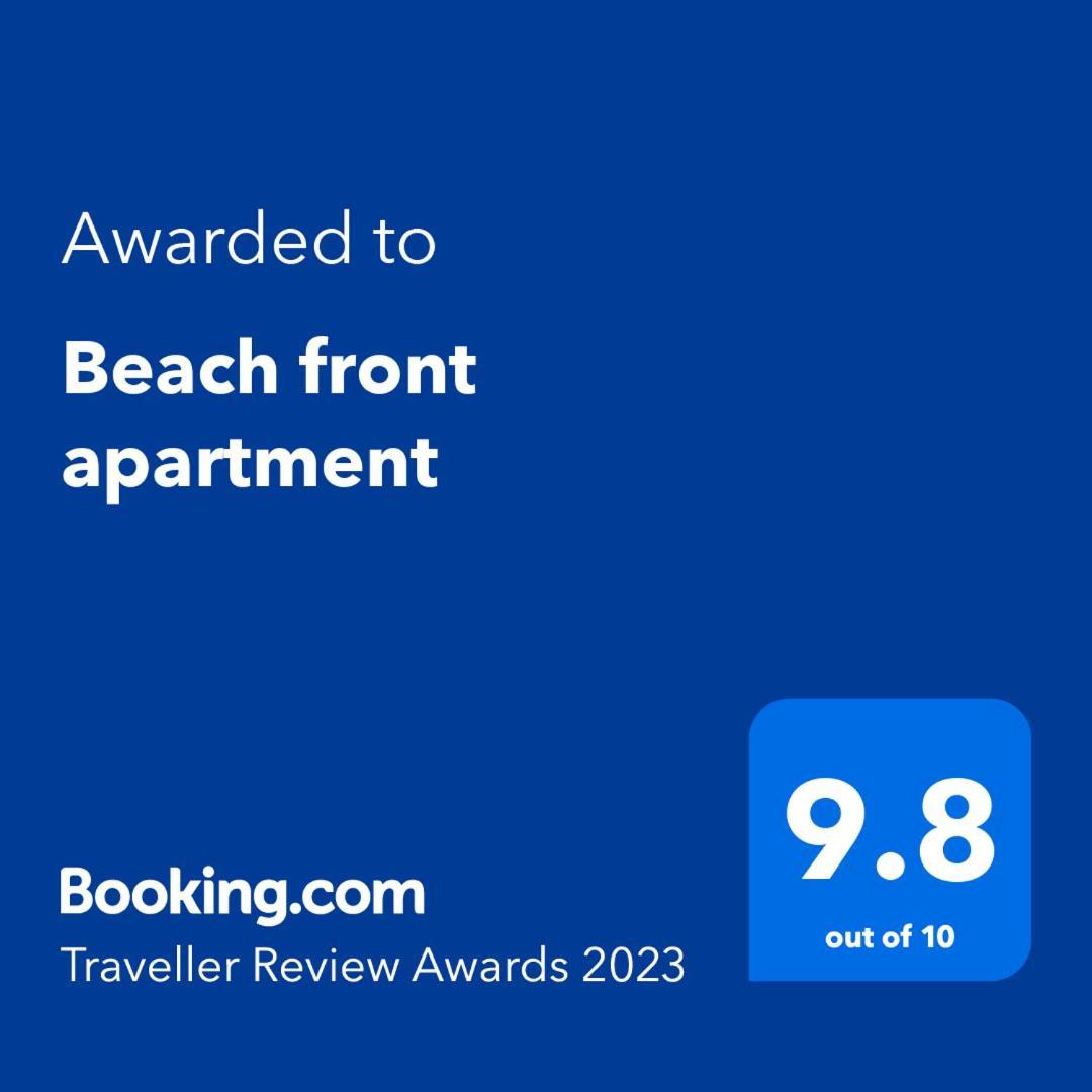 Beach Front Apartment Vlorë Esterno foto